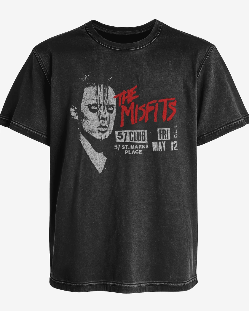 Polera desgastada Misfits Jerry Only