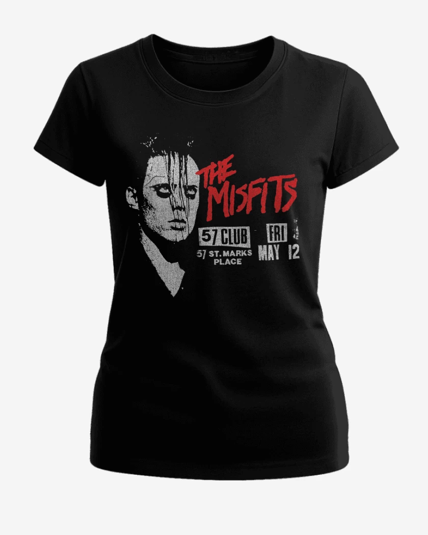 Polera de Mujer Negro de Misfits Jerry Only