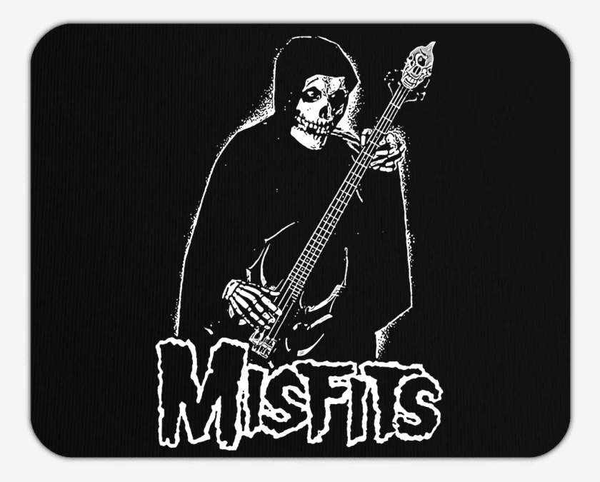Mousepad Misfits Crimson Bajista