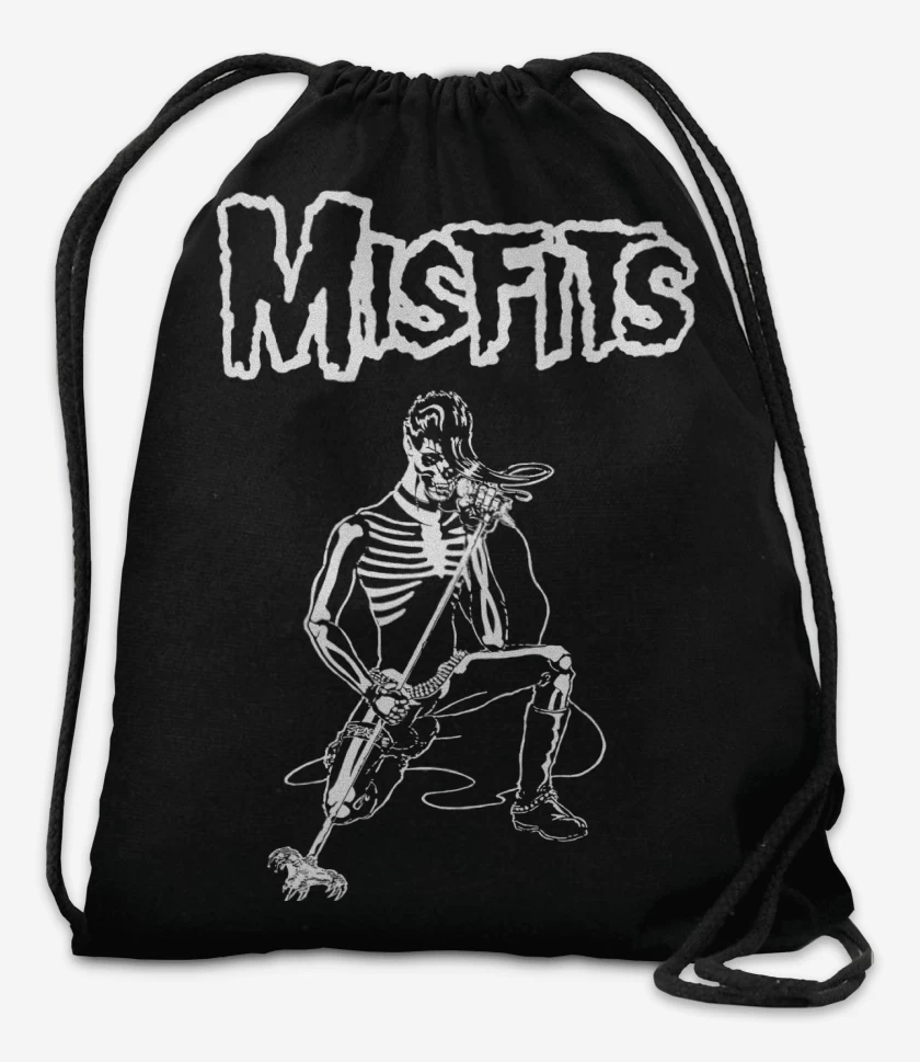 Mochila Negro de Misfits Live