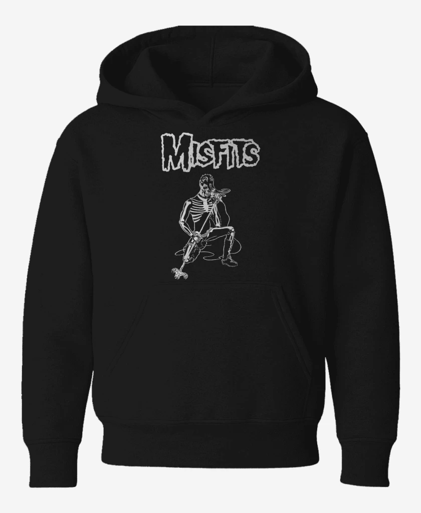 Poleron de niño Negro de Misfits Live
