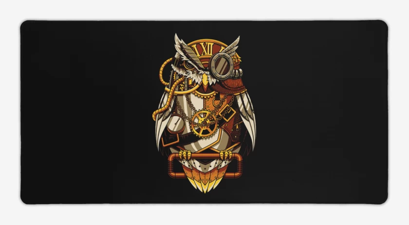 Mouse pad Gamer Negro de Buho