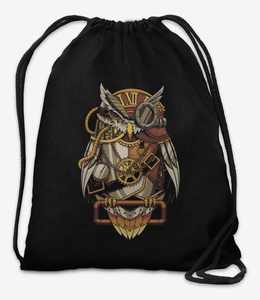 Mochila Negro de Buho