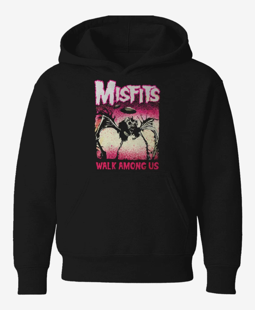 Poleron de niño Negro de Misfits Walk Among Us