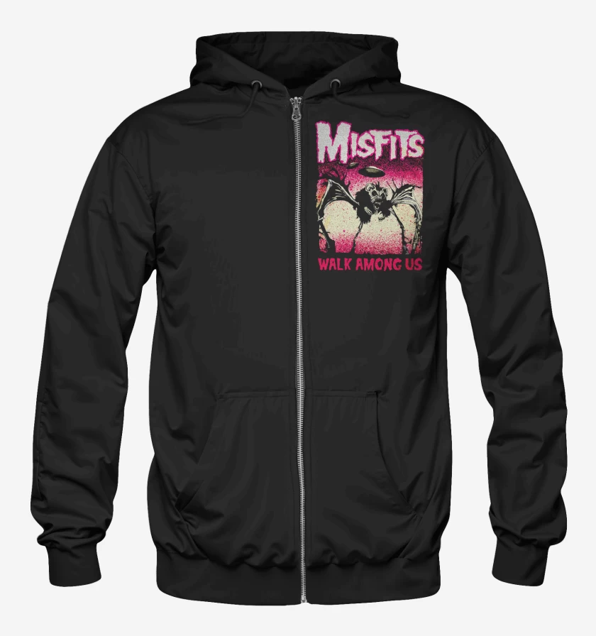 Poleron Canguro con cierre Misfits Walk Among Us