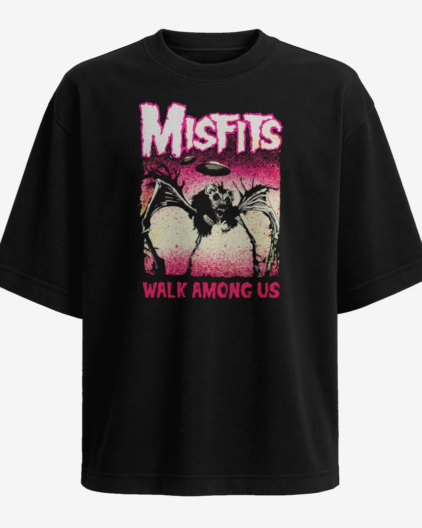 Polera Oversize Misfits Walk Among Us