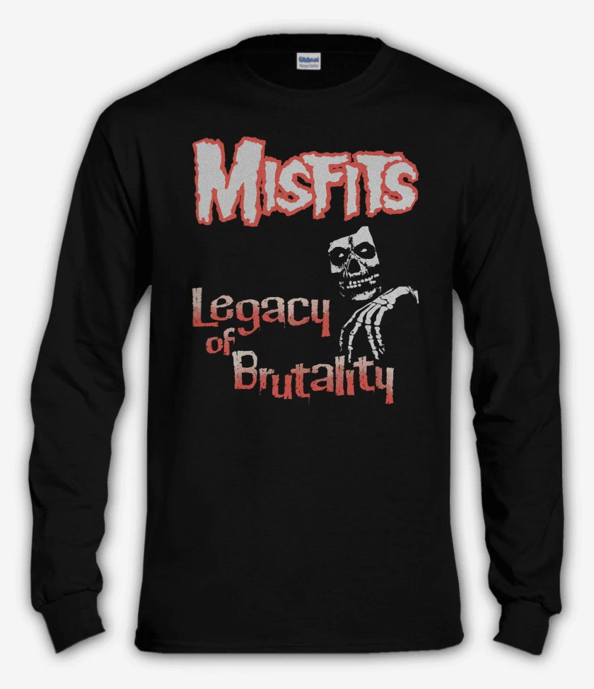Polera manga larga Negro de Misfits Legacy of Brutality