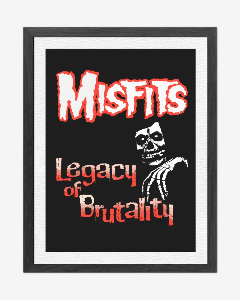 Cuadro decorativo Misfits Legacy of Brutality