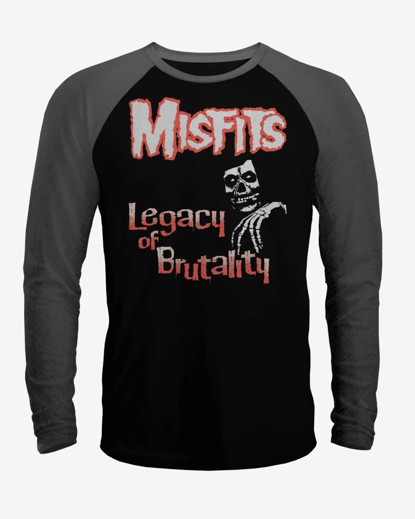 Polera Raglan Misfits Legacy of Brutality