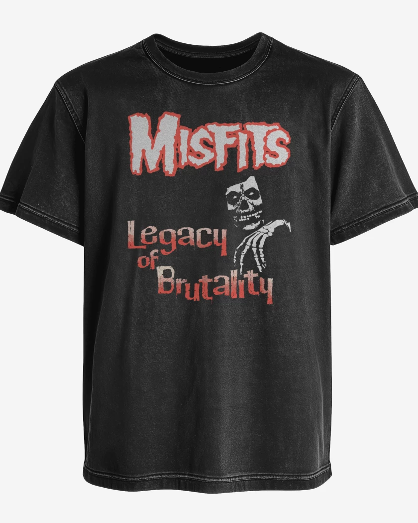 Polera desgastada Misfits Legacy of Brutality