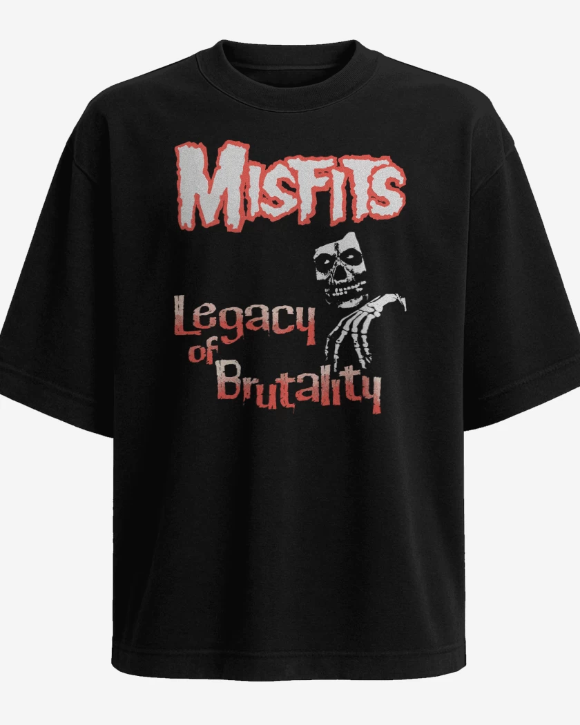 Polera Oversize Misfits Legacy of Brutality