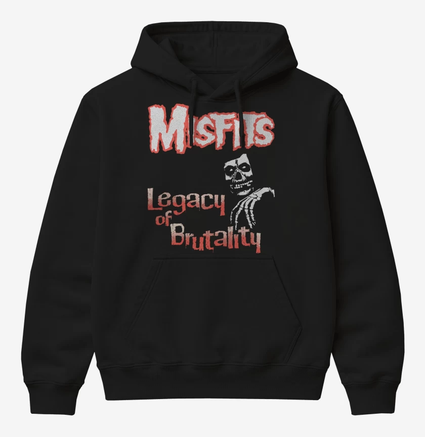 Poleron Canguro básico Misfits Legacy of Brutality