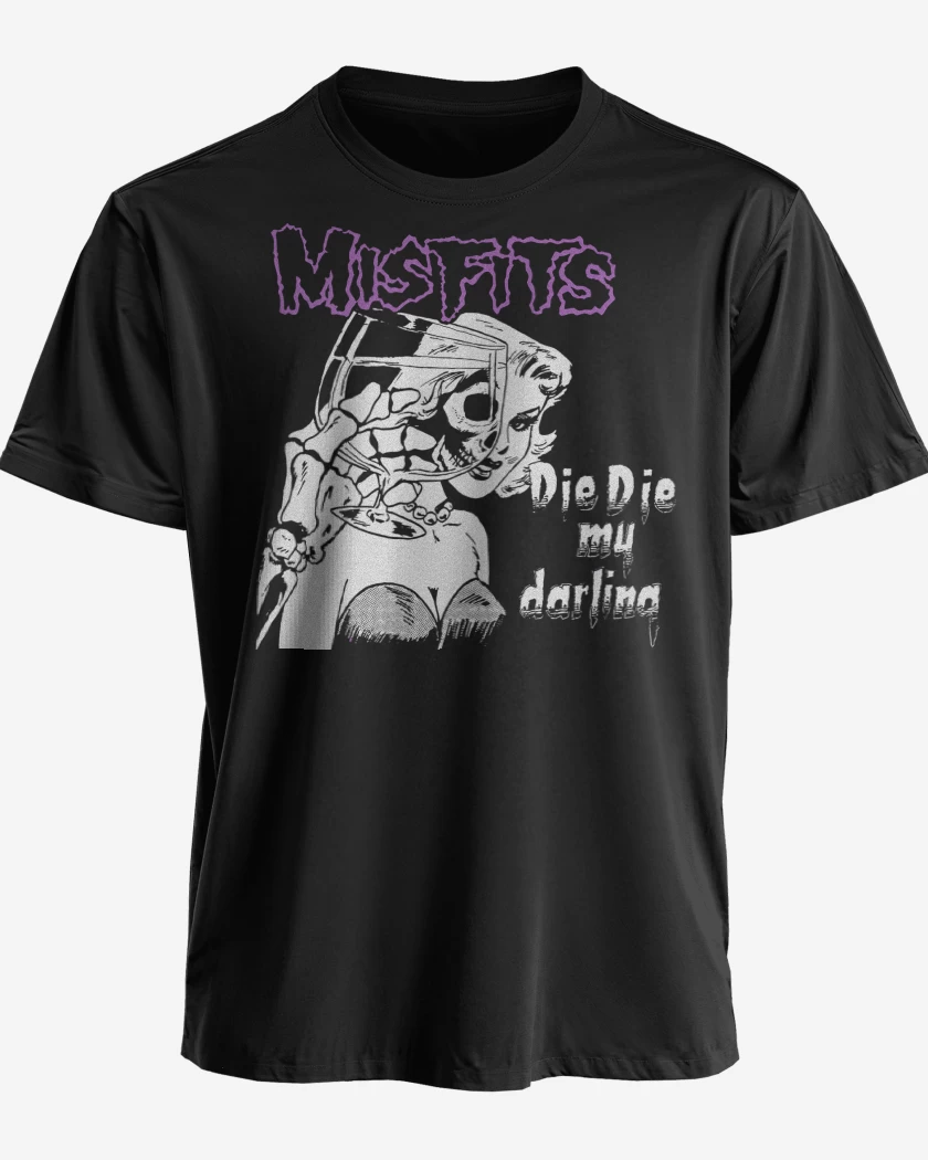 Polera Misfits Die Die My Darling