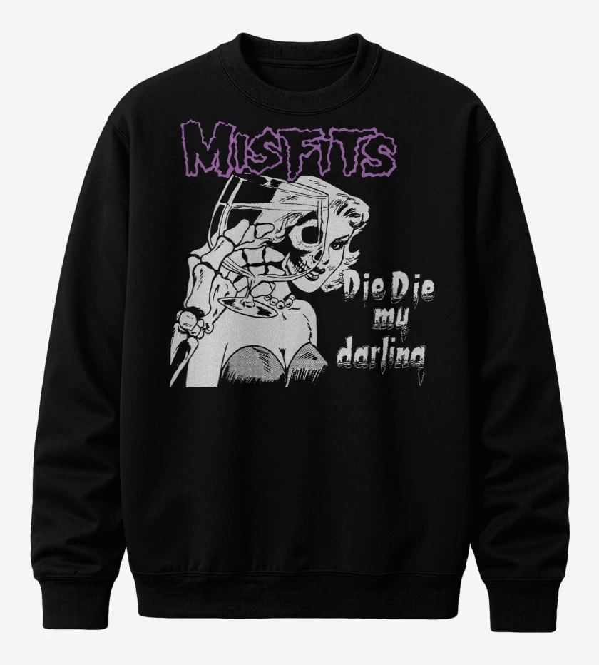 Poleron polo Misfits Die Die My Darling