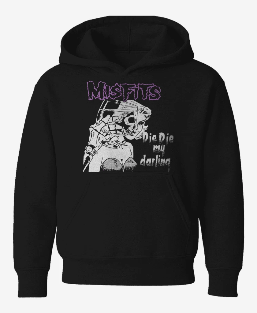 Poleron de niño Misfits Die Die My Darling