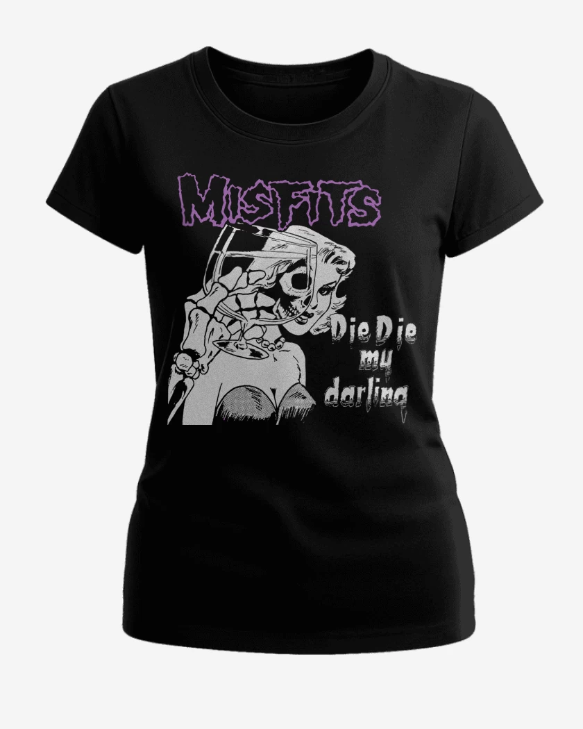 Polera de Mujer Misfits Die Die My Darling