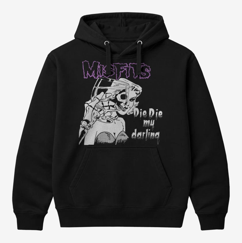 Polerón Canguro Misfits Die Die My Darling