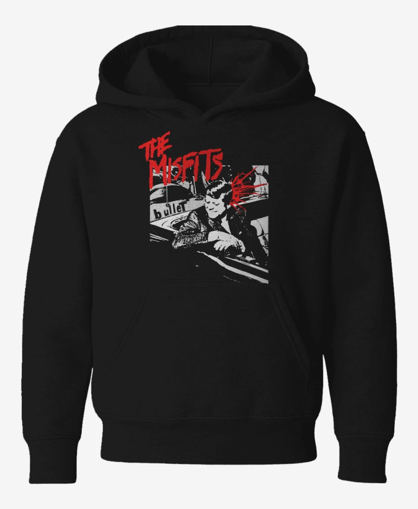 Poleron de niño Negro de Misfits Bullet