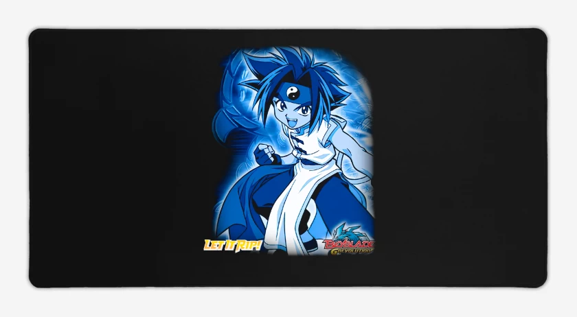 Mouse pad Gamer Negro de Ray Kon Beyblade