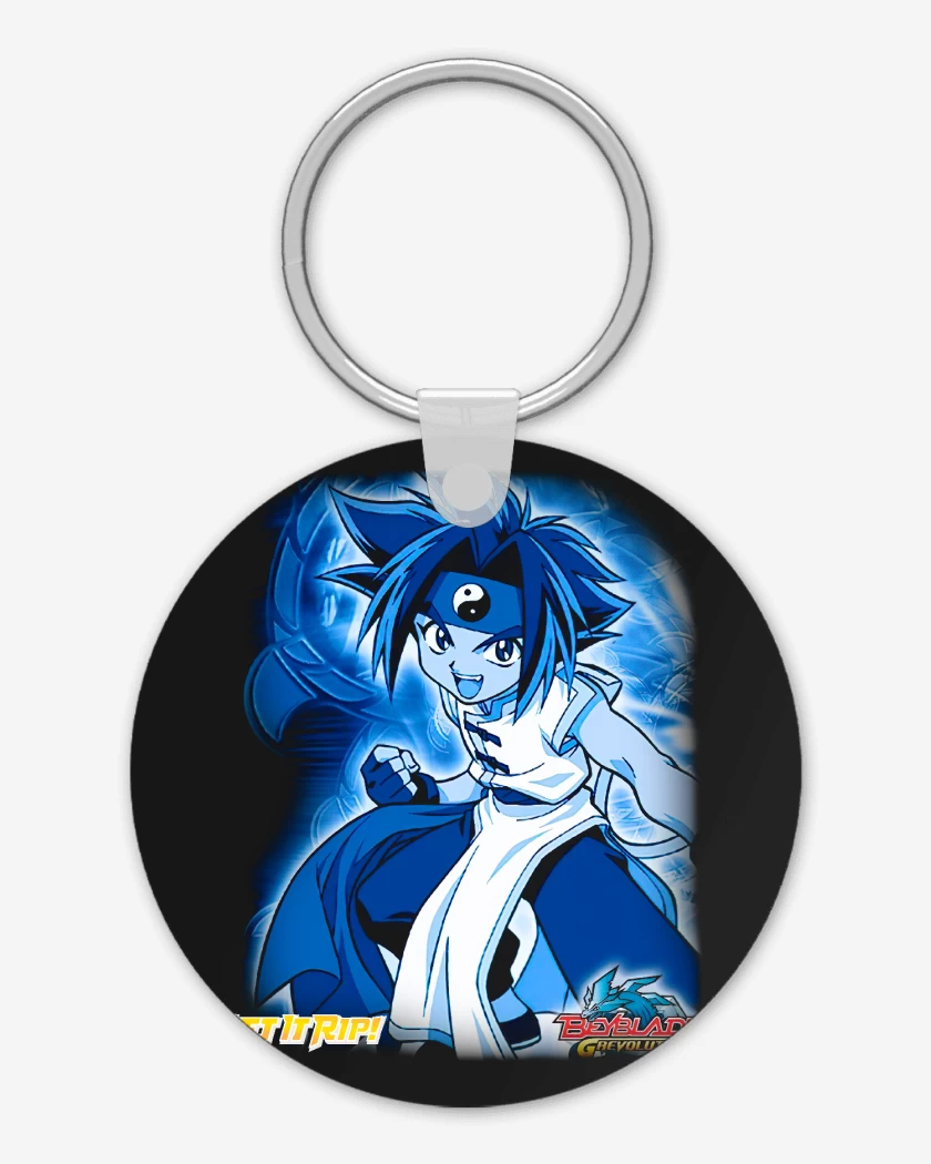 Llavero Negro de Ray Kon Beyblade