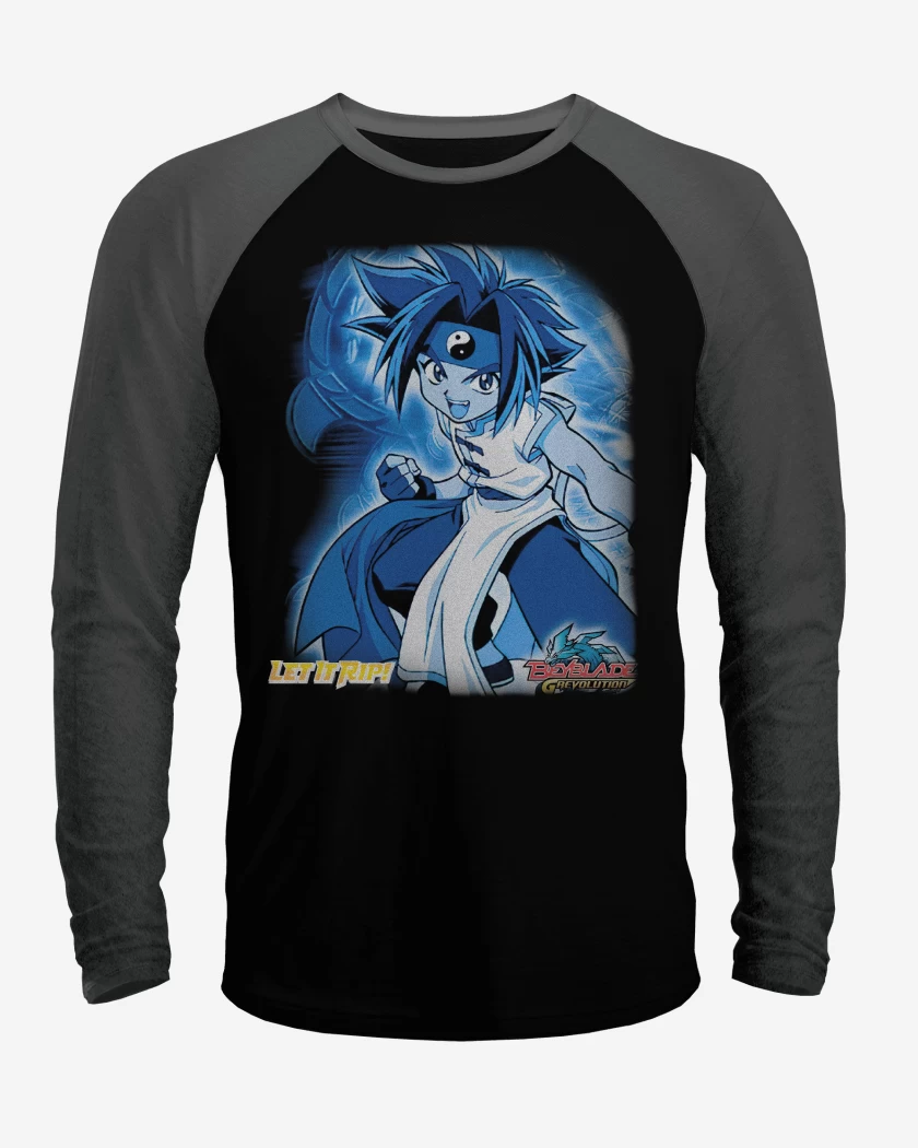 Polera Raglan Ray Kon Beyblade