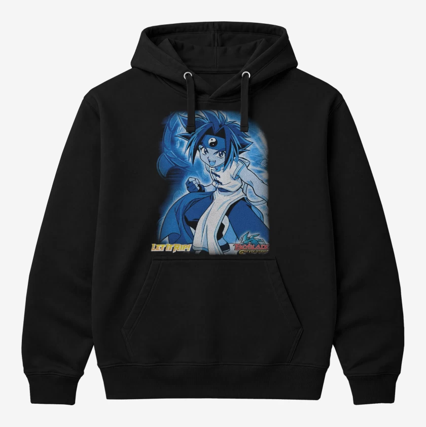 Polerón Canguro Negro de Ray Kon Beyblade