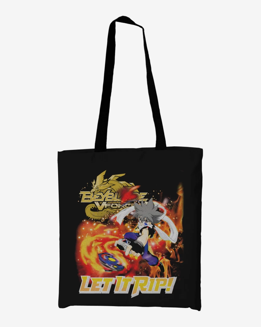 Totebag Negro de Kai Beyblade