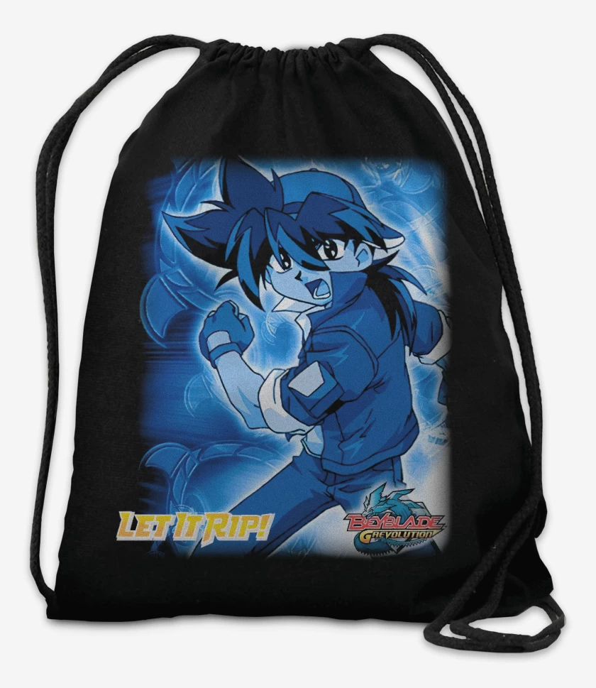 Mochila Negro de Tyson Beyblade