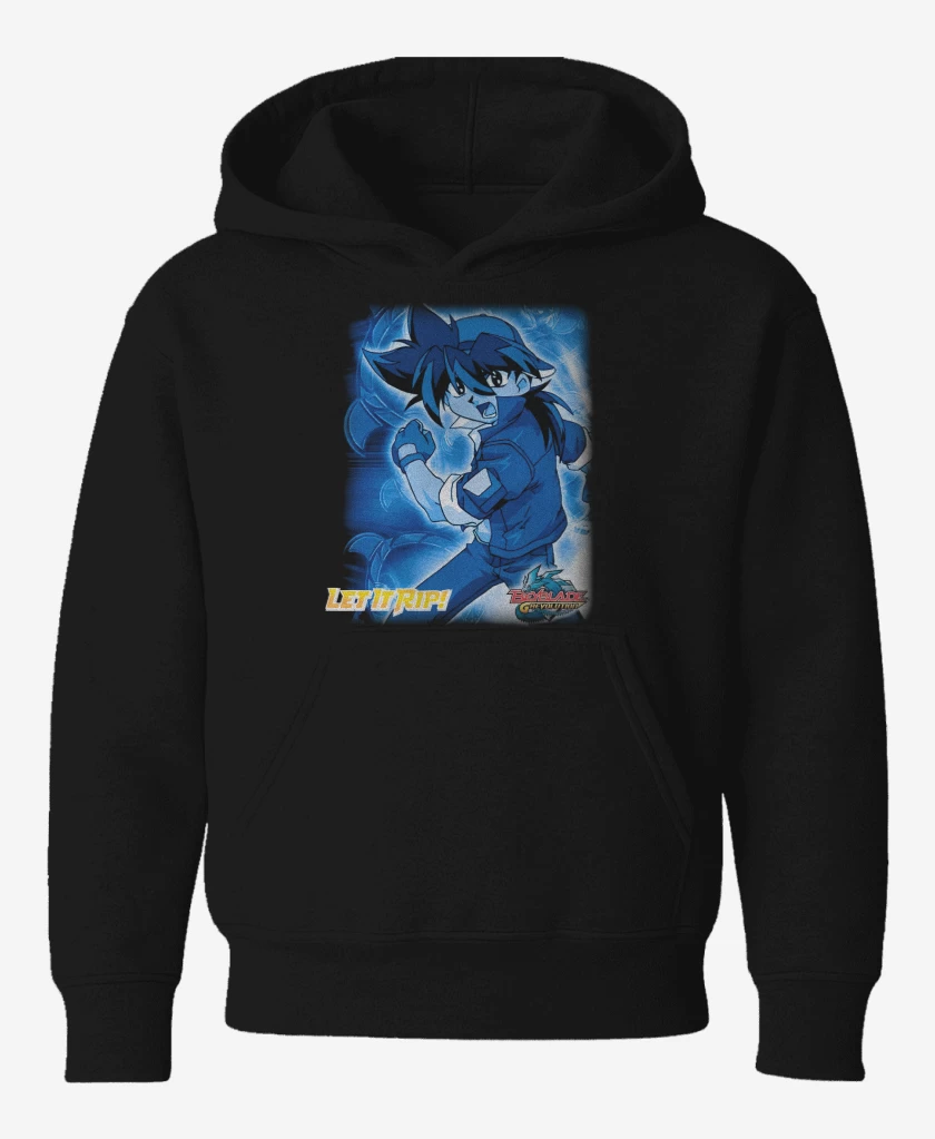 Poleron de niño Negro de Tyson Beyblade