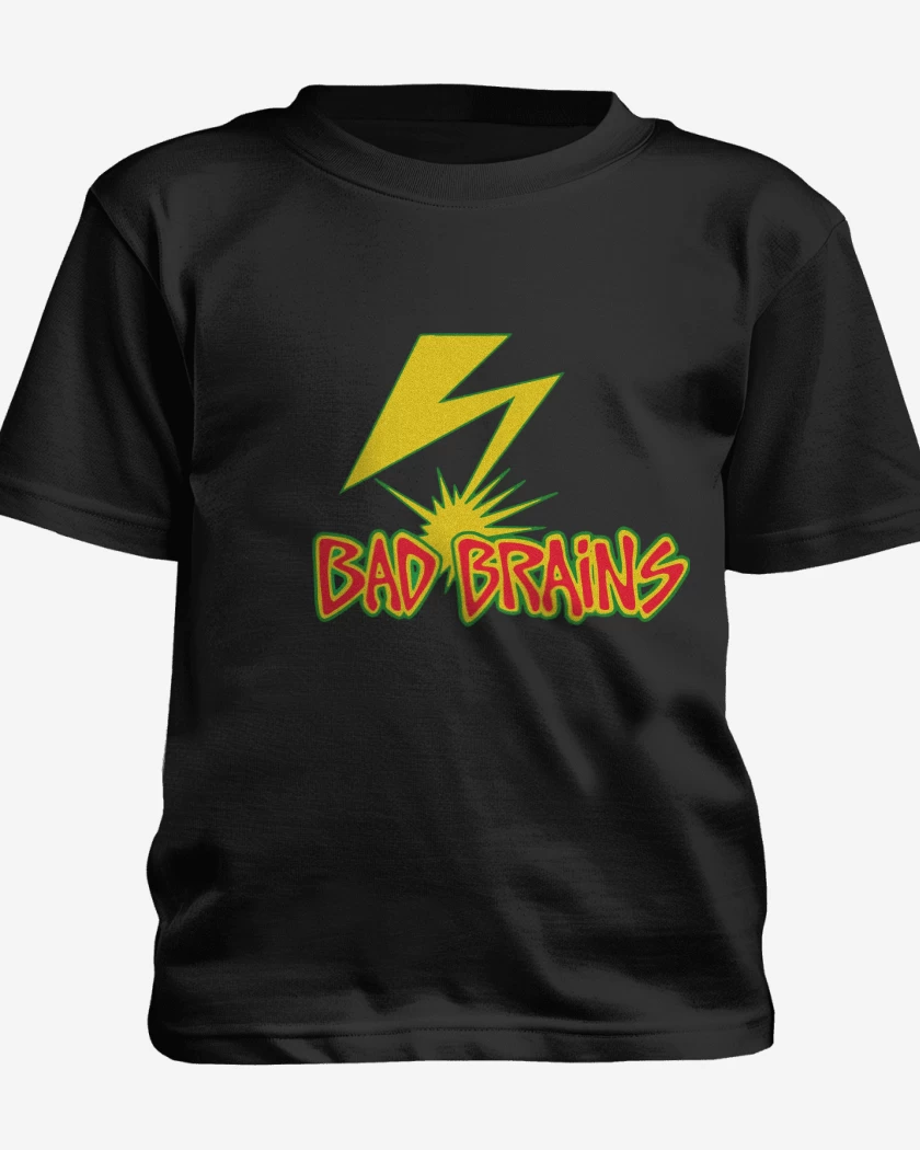 Polera de niño Negro de Bad Brains Logo