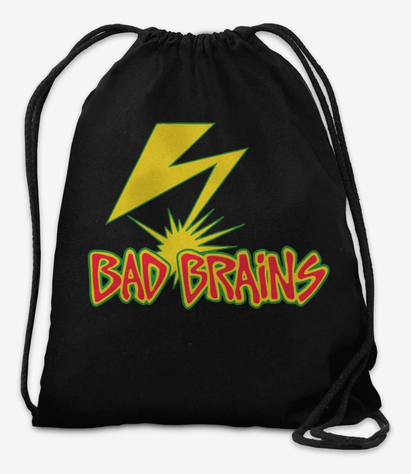 Mochila Negro de Bad Brains Logo