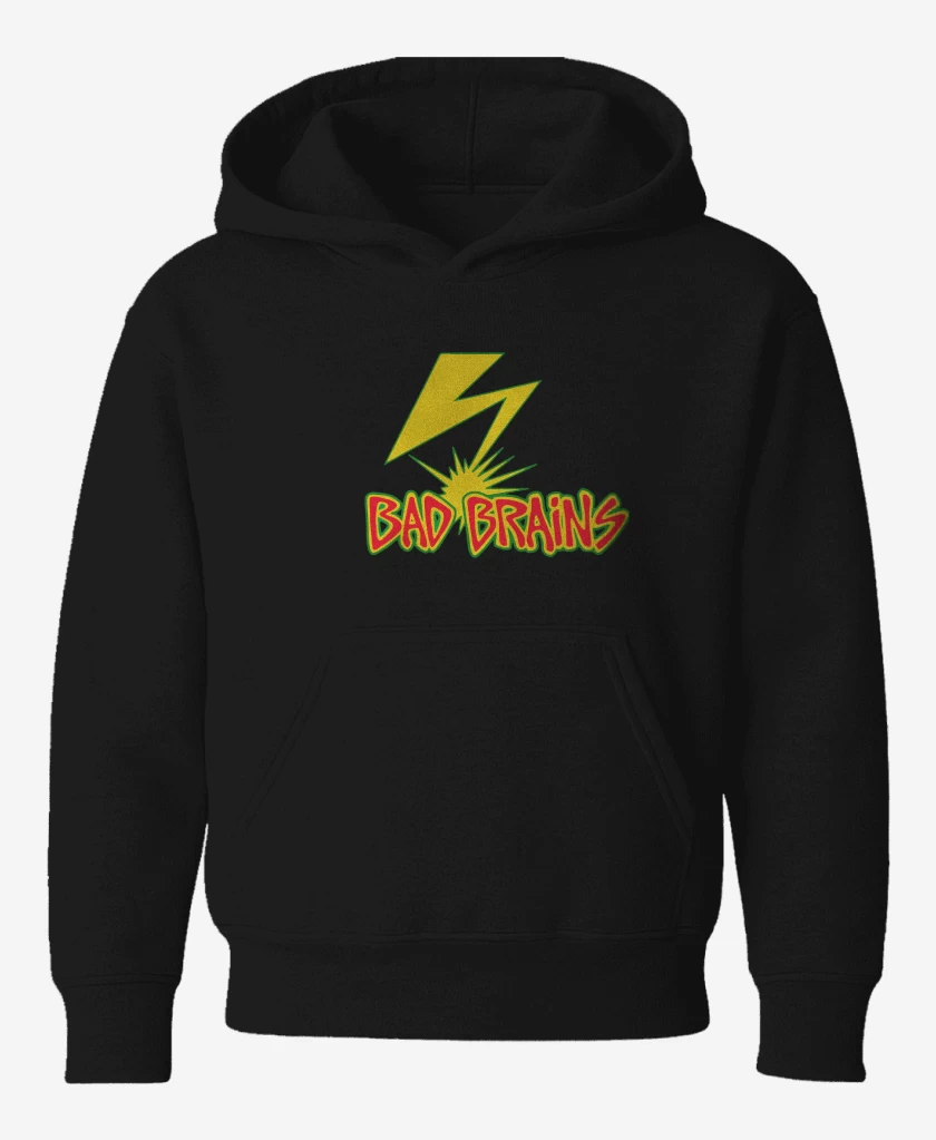 Poleron de niño Negro de Bad Brains Logo