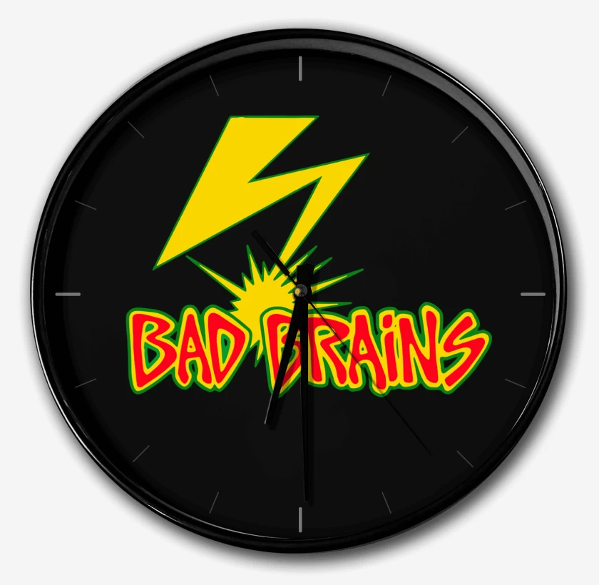 Reloj Negro de Bad Brains Logo