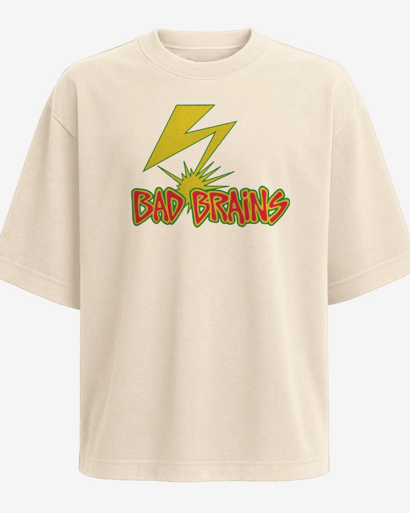 Polera Oversize Bad Brains Logo