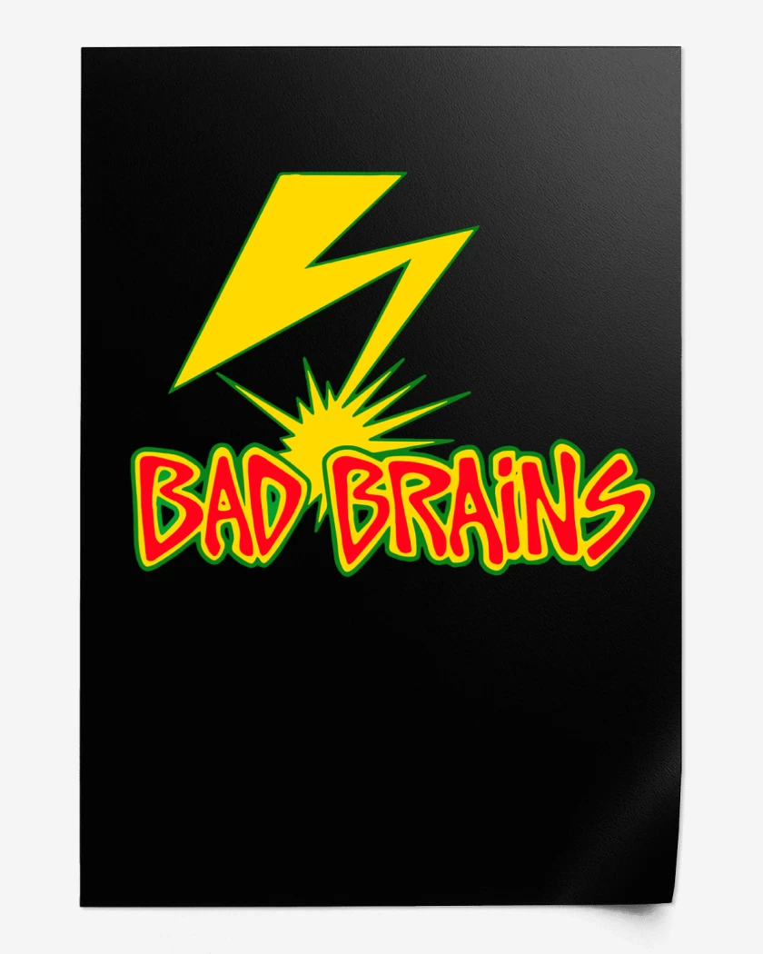 Print Bad Brains Logo