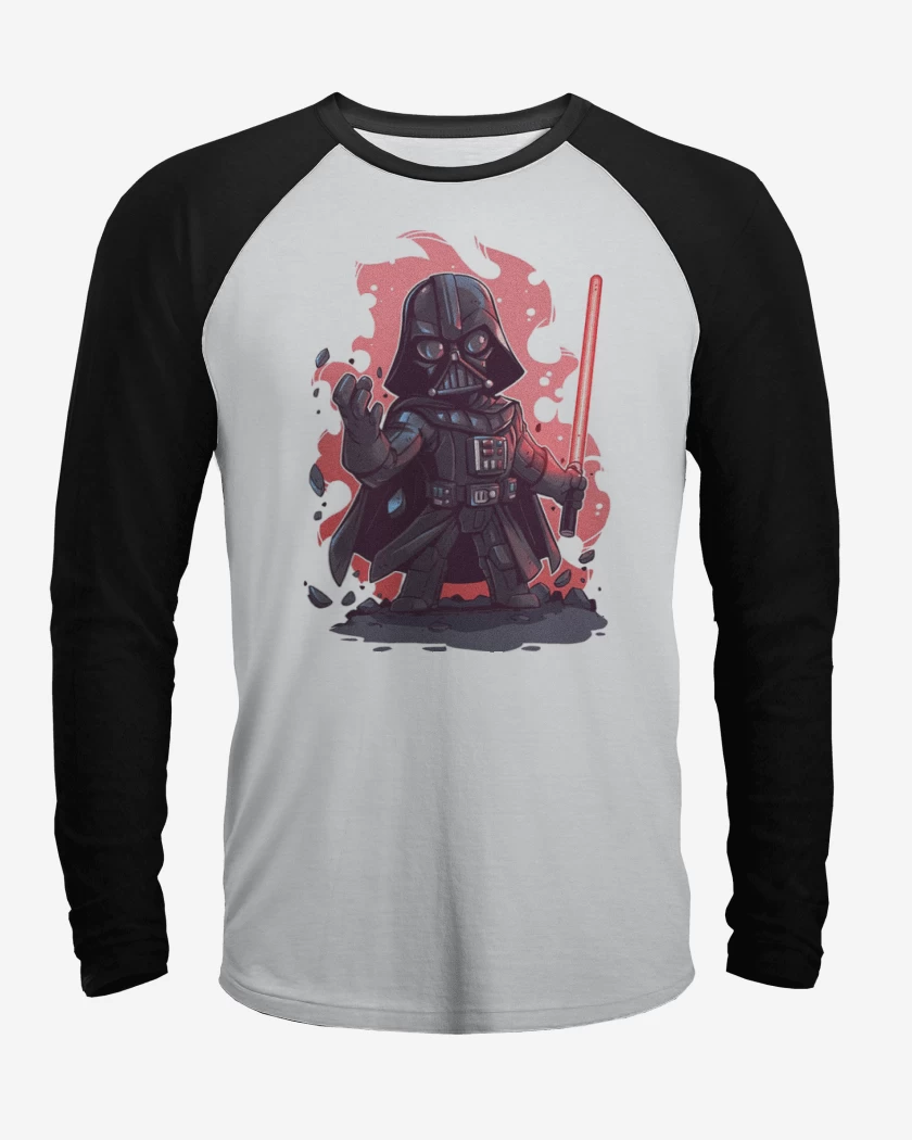 Polera Raglan Chibi Darth Vader