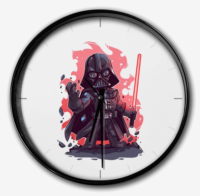 Reloj Blanco de Chibi Darth Vader