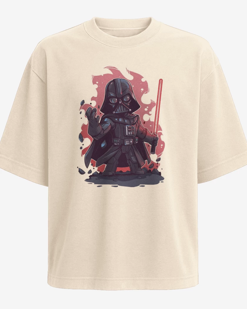 Polera Oversize Chibi Darth Vader