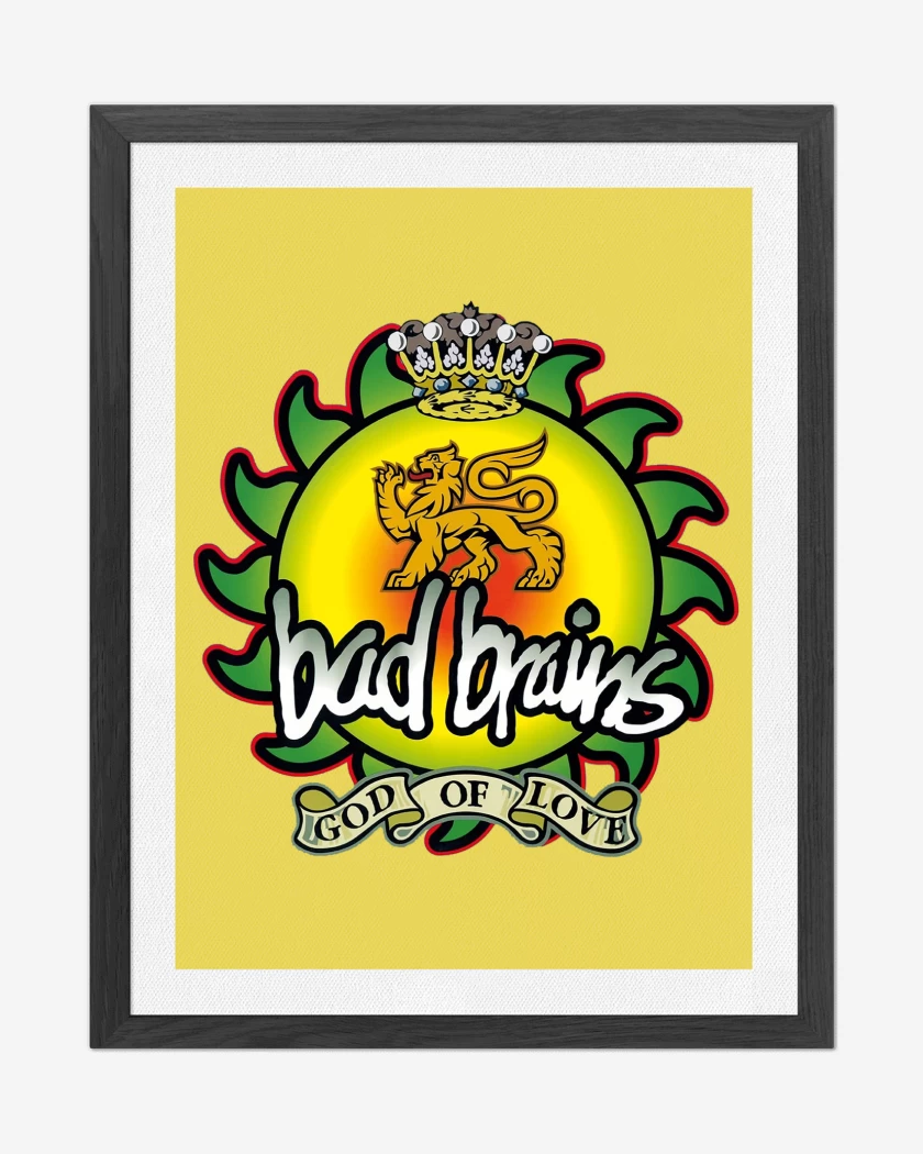 Cuadro decorativo Bad Brains God of Love