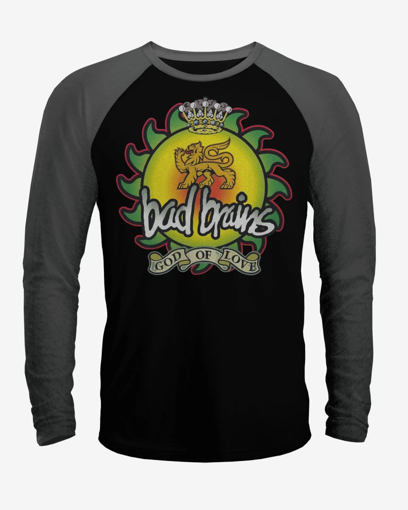 Polera Raglan Bad Brains God of Love