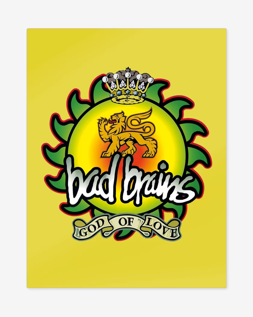 Print metalico Bad Brains God of Love