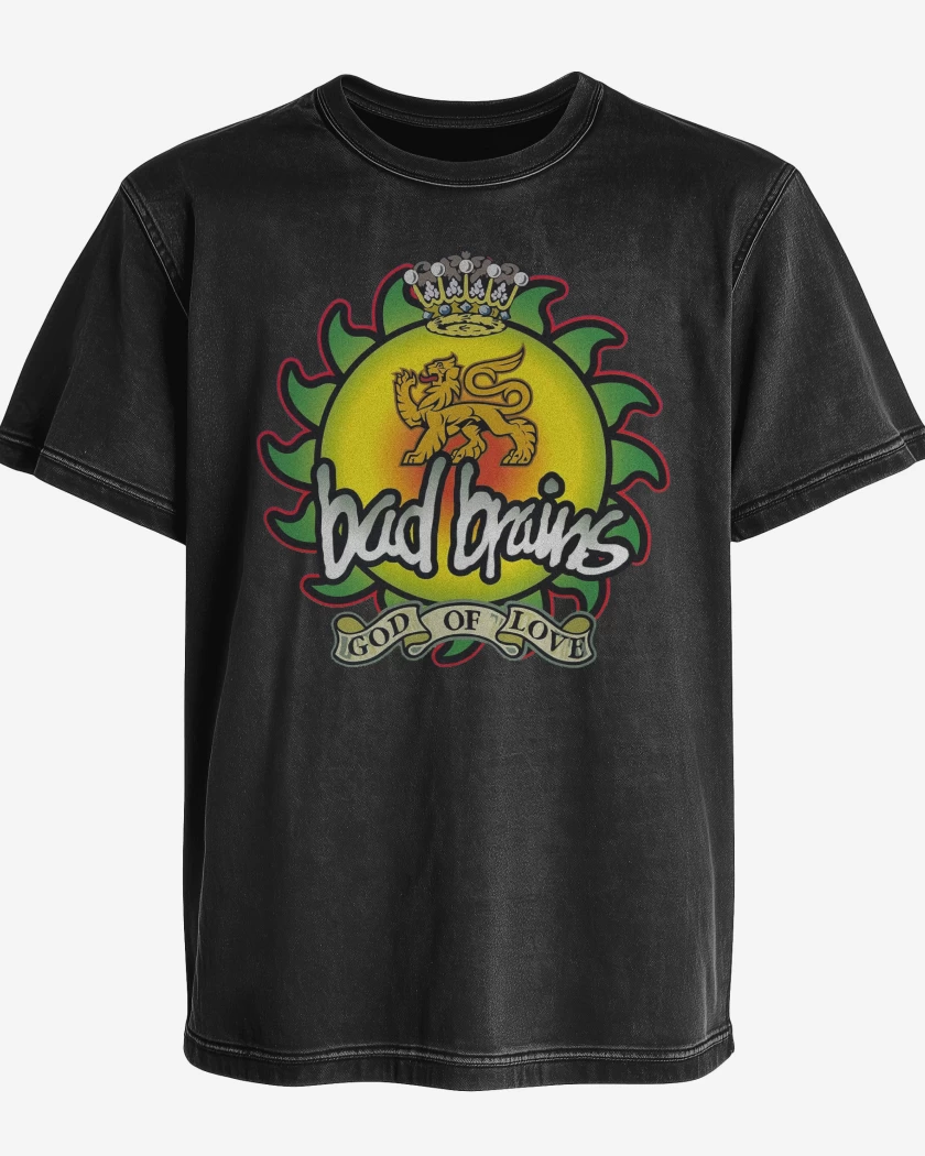 Polera desgastada Bad Brains God of Love