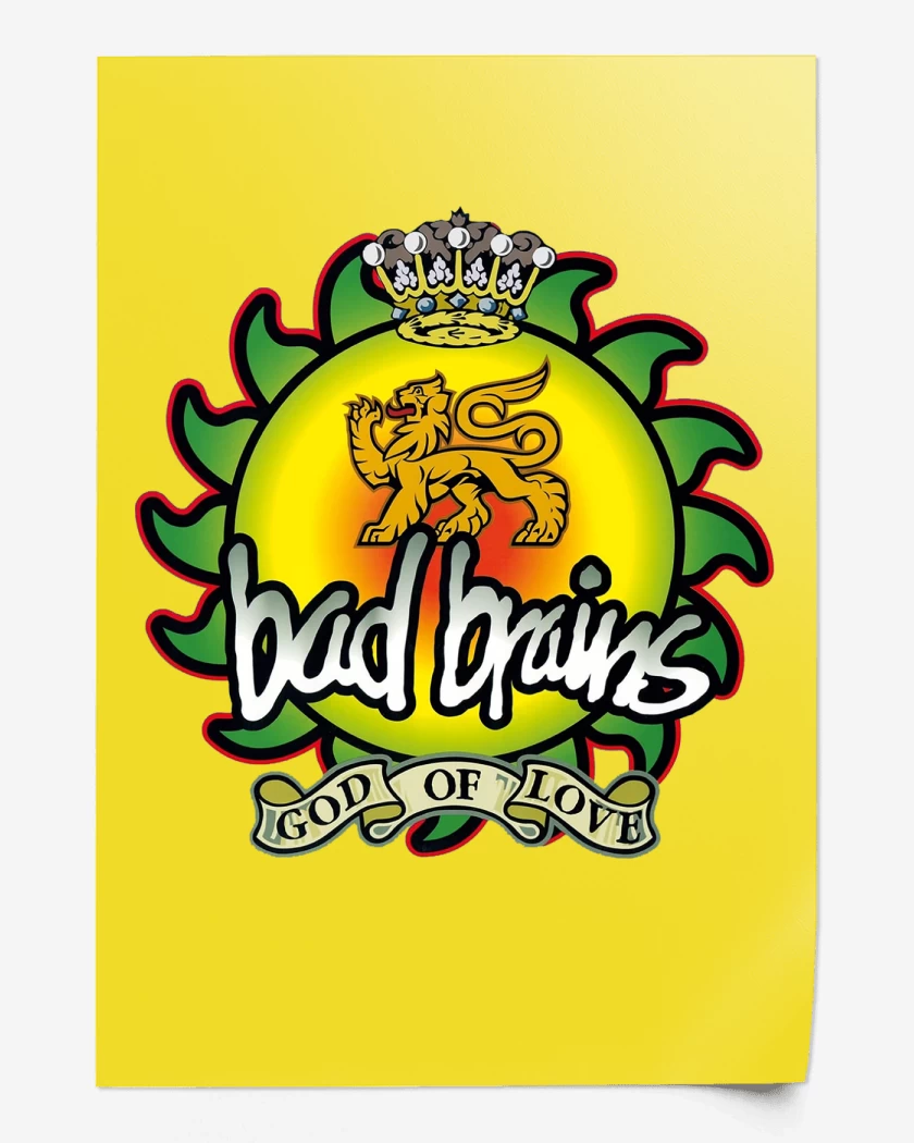 Print Bad Brains God of Love