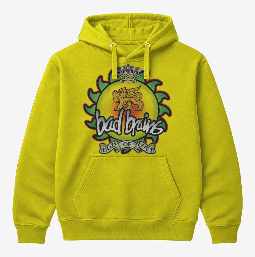 Polerón Canguro Amarillo de Bad Brains God of Love