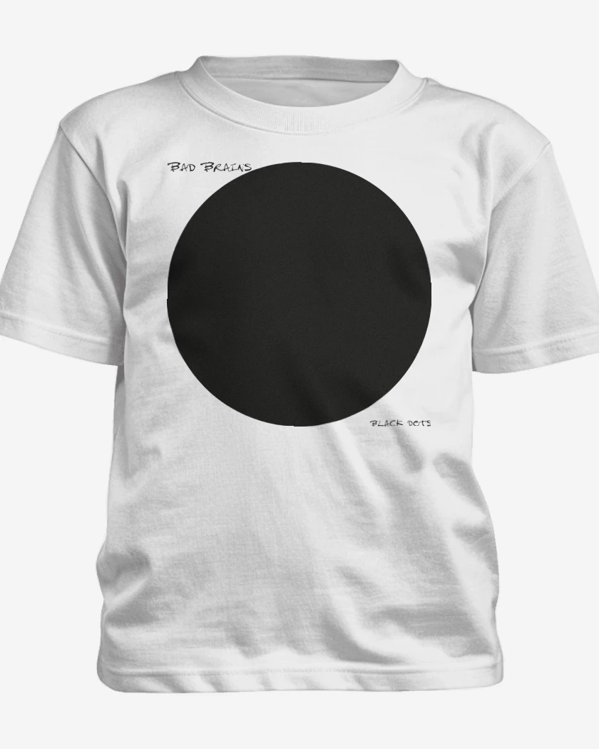 Polera de niño Blanco de Bad Brains Black Dots