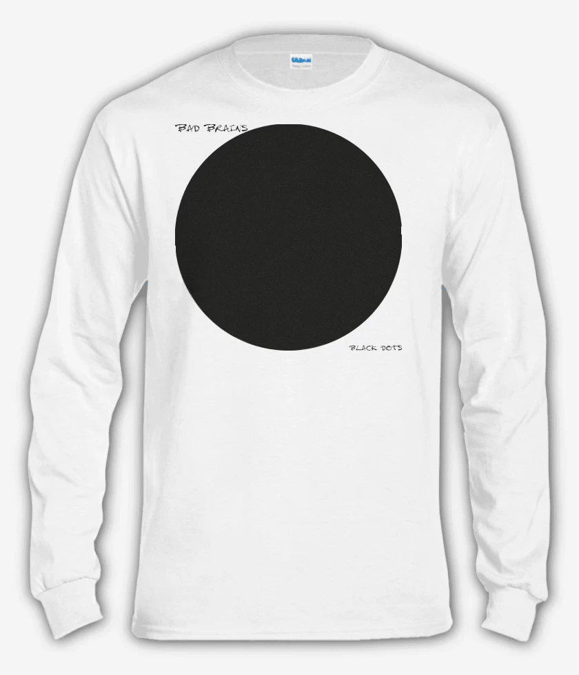 Polera manga larga Bad Brains Black Dots