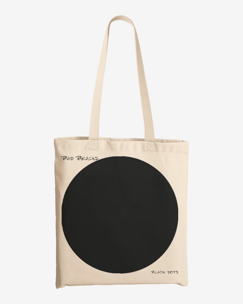 Totebag Bad Brains Black Dots