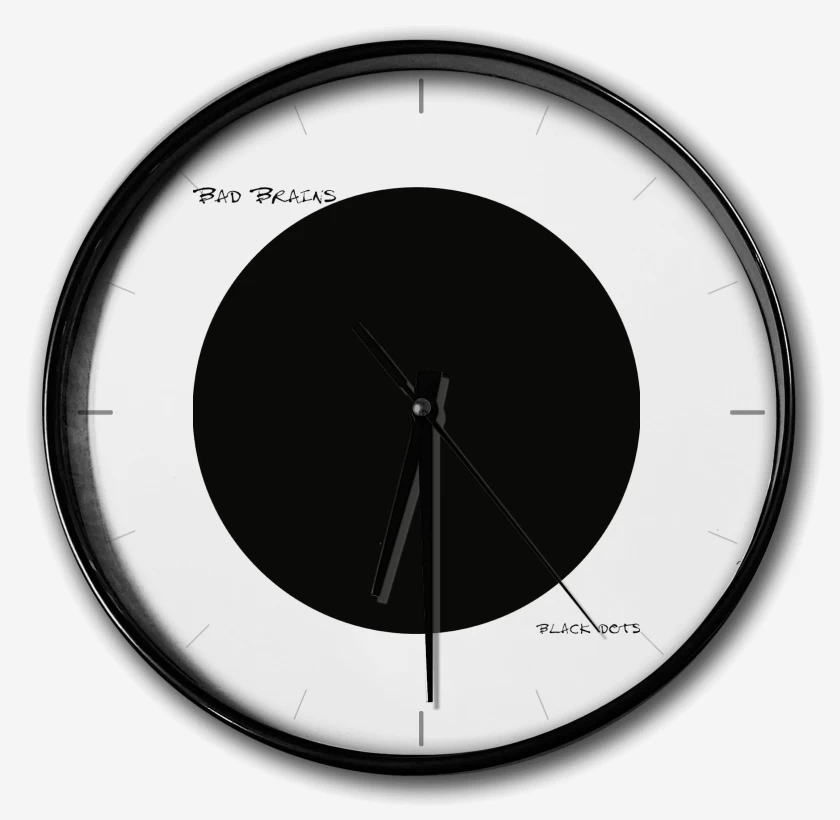 Reloj Blanco de Bad Brains Black Dots