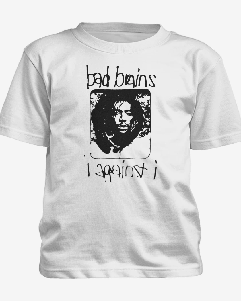 Polera de niño Blanco de Bad Brains I Agains I