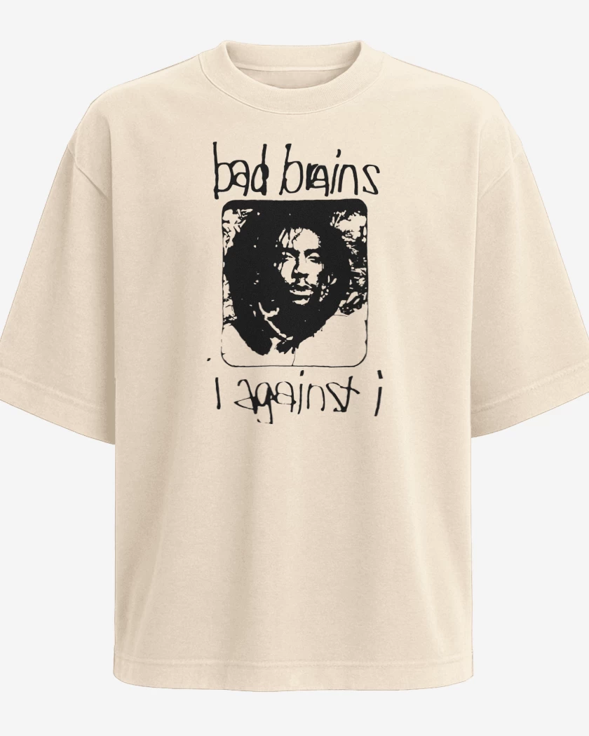 Polera Oversize Bad Brains I Agains I